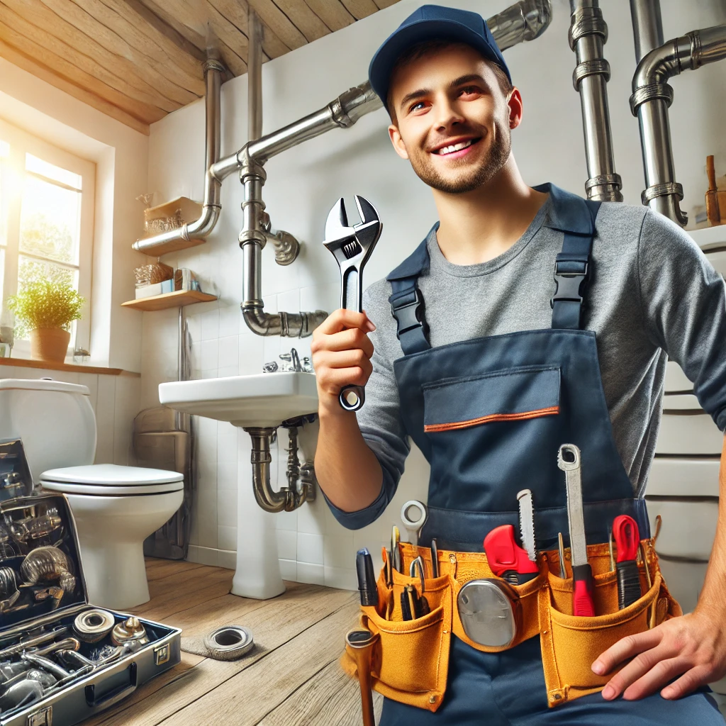 Plumber In Action In California